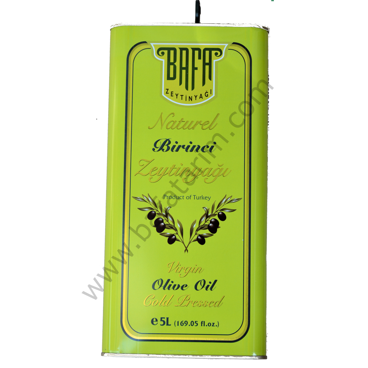 5 L Bafa Naturel Birinci Zeytinyağı