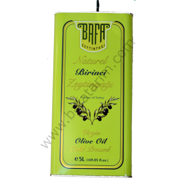 5 L Bafa Naturel Birinci Zeytinyağı