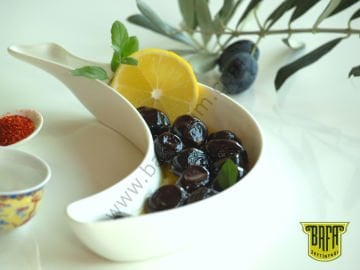 Doğal Siyah Zeytin 1 Kg (Tuzsuz Hiper)